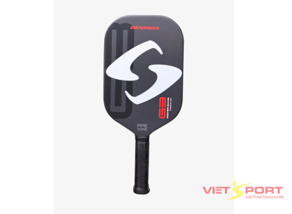 Vợt Pickleball Gearbox G3 Elongated Black/Red - Chính Hãng Tại Việt Nam | VIETSPORT