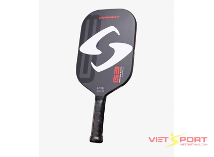 Vợt Pickleball Gearbox G3 Elongated Black/Red - Chính Hãng Tại Việt Nam | VIETSPORT