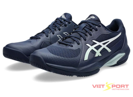 Giày Tennis Pickleball ASICS SOLUTION SWIFT FF 2 Midnight/White Chính Hãng | VIETSPORT