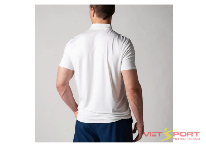 Áo Polo Pickleball Men's Court Polo White JOOLA Chính Hãng tại VIETTHETHAO