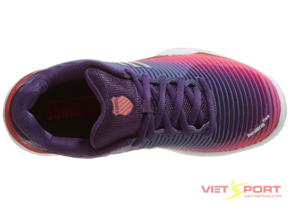 Giày Pickleball Nữ K-Swiss Hypercourt Express 2 Purple/Coral Chính Hãng – VIETTHETHAO