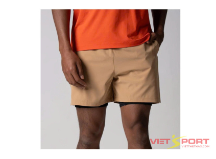 Quần Short Pickleball Men's Woven 2-in-1 Shorts Latte Chính Hãng – VIETTHETHAO