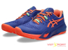 Giày Tennis Pickleball ASICS GEL-RESOLUTION X PADEL Dark Cobalt/Vivid Coral – Chính Hãng, Ổn Định Tối Ưu, Bám Sân Siêu Chắc