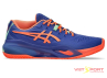 Giày Tennis Pickleball ASICS GEL-RESOLUTION X PADEL Dark Cobalt/Vivid Coral – Chính Hãng, Ổn Định Tối Ưu, Bám Sân Siêu Chắc