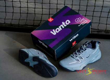 Giày Pickleball Wika Vanta Navy – Chính Hãng, Ổn Định & Bám Sân | VIETSPORT