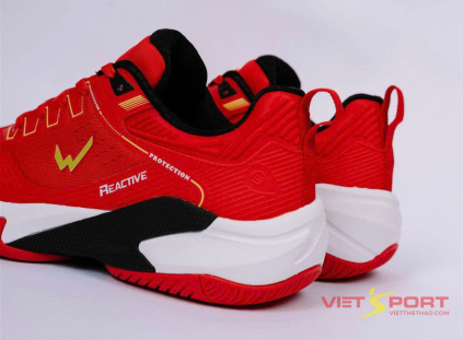 Giày Pickleball Wika Ruta Quang Dương Đỏ – Chính Hãng, Bám Sân & Ổn Định | VIETSPORT