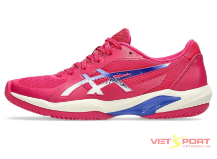 Giày Tennis Pickleball Nữ ASICS SOLUTION SWIFT FF 2 Bright Rose / Dark Cobalt Chính Hãng – Tốc Độ, Ổn Định & Thời Trang | VIETSPORT