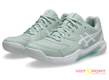 Giày Tennis Pickleball Nữ ASICS GEL-DEDICATE 8 “Lichen Rock / White” Chính Hãng – Nhẹ & Ổn Định | VIETSPORT