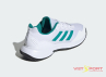 Giày Tennis & Pickleball Nam adidas Gamecourt 2.0 White / Green Chính Hãng – Nhẹ & Ổn Định | VIETSPORT