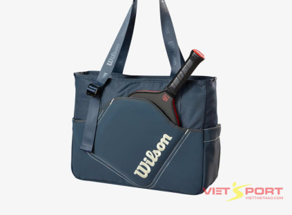 Túi Pickleball Wilson Lifestyle Tote Grey/White Chính Hãng – Phong Cách & Tiện Dụng Hàng Ngày | VIETSPORT