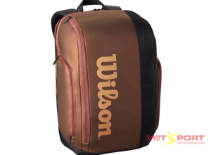 Balo Tennis Wilson Super Tour Pro Staff V14 Nâu